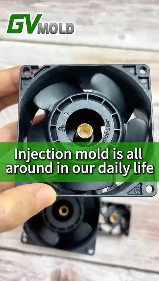 Injection mold is all around in our daily life