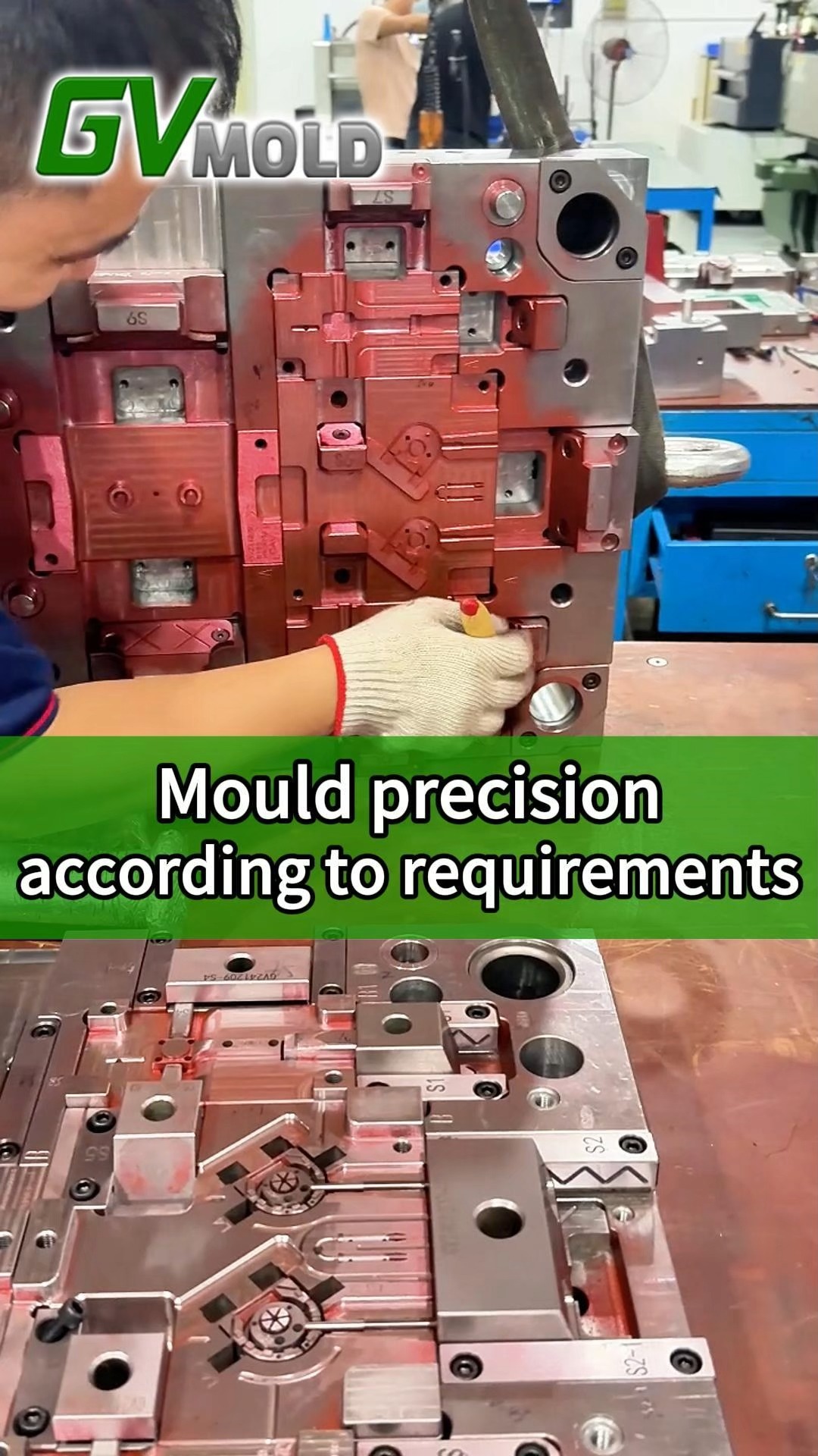 Mould precision according to requirements