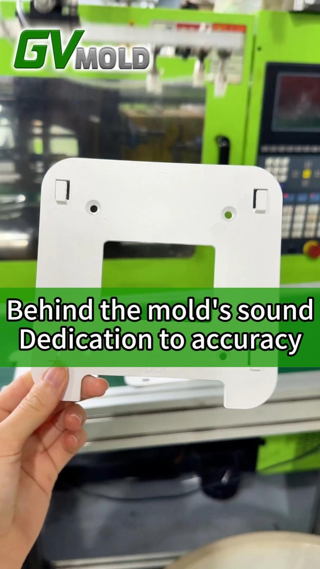 Behind the mold's sound Dedication to accuracy
