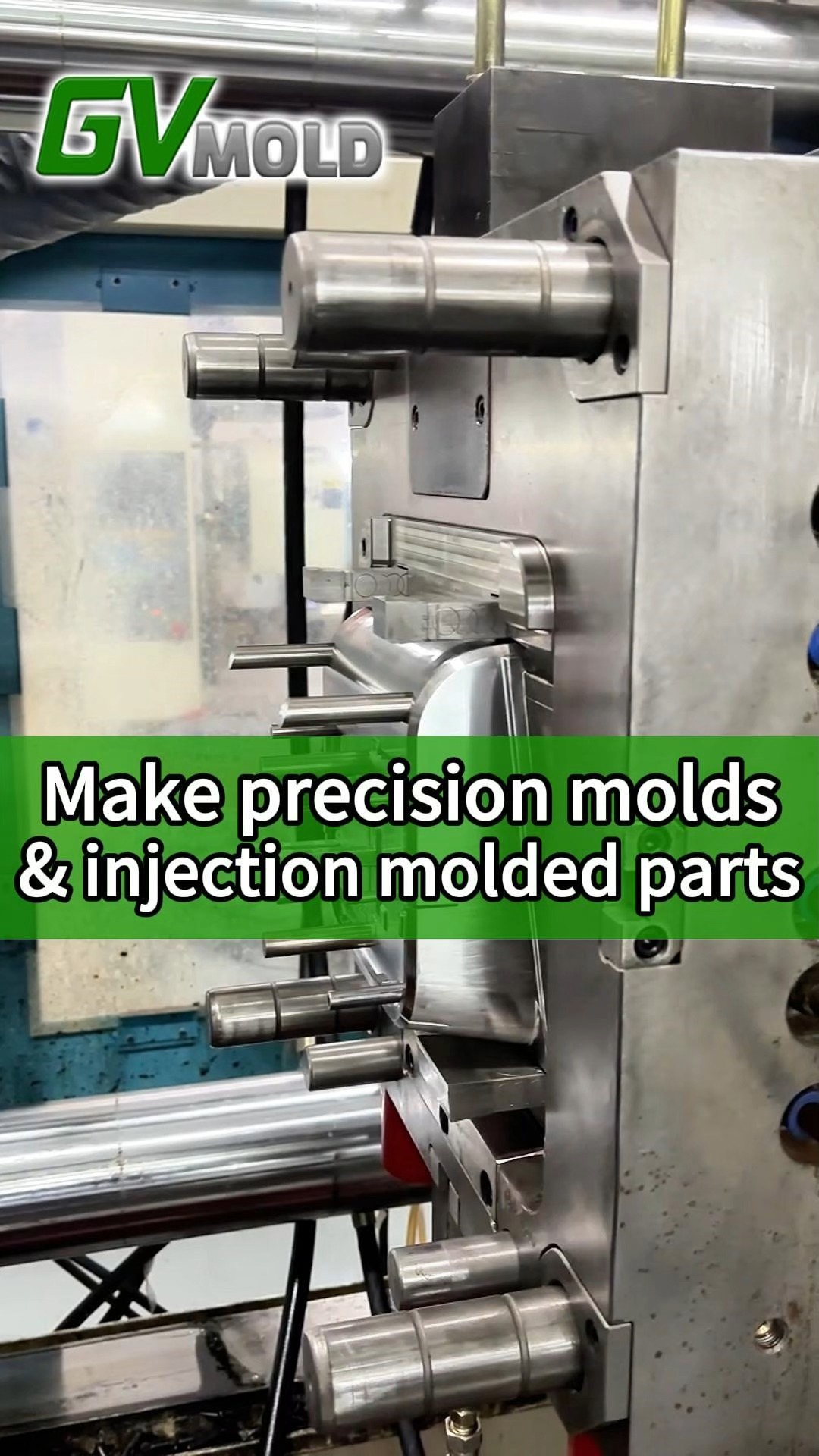 Make precision molds& injection molded parts