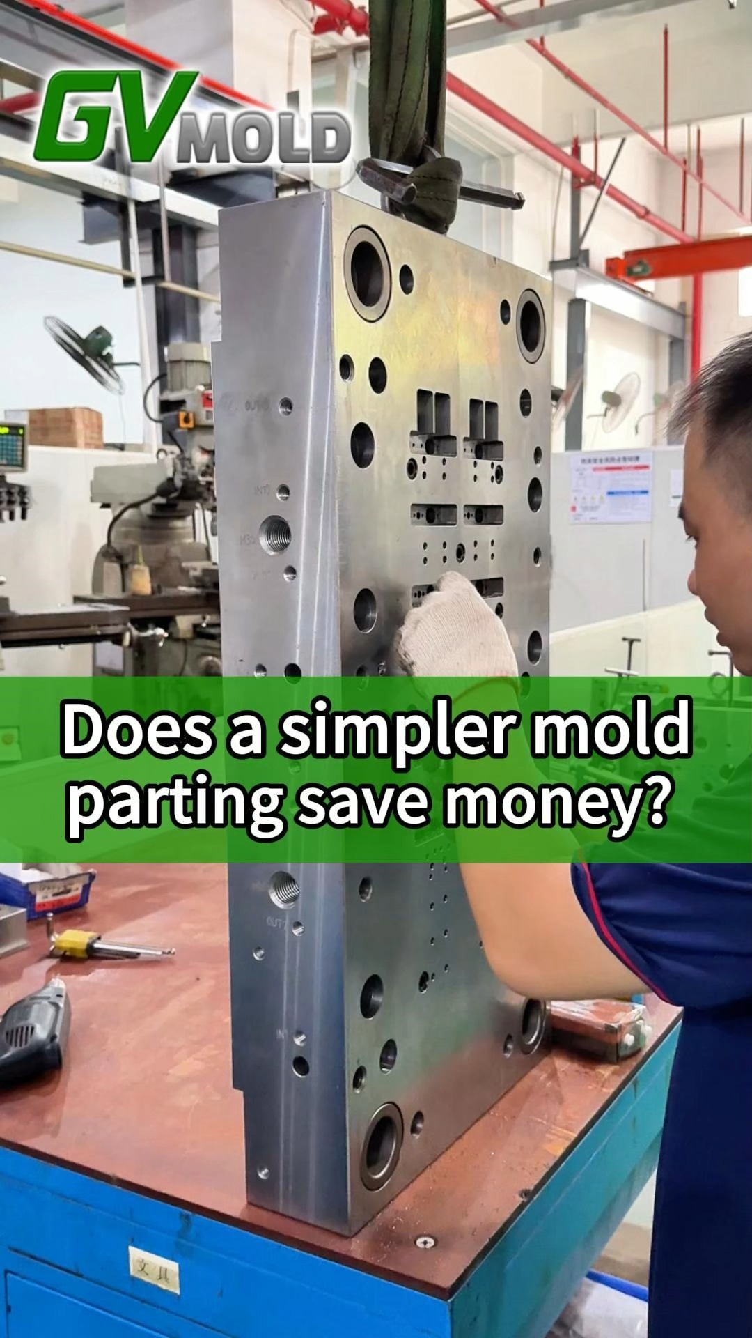 What is the core part of the injection mold?