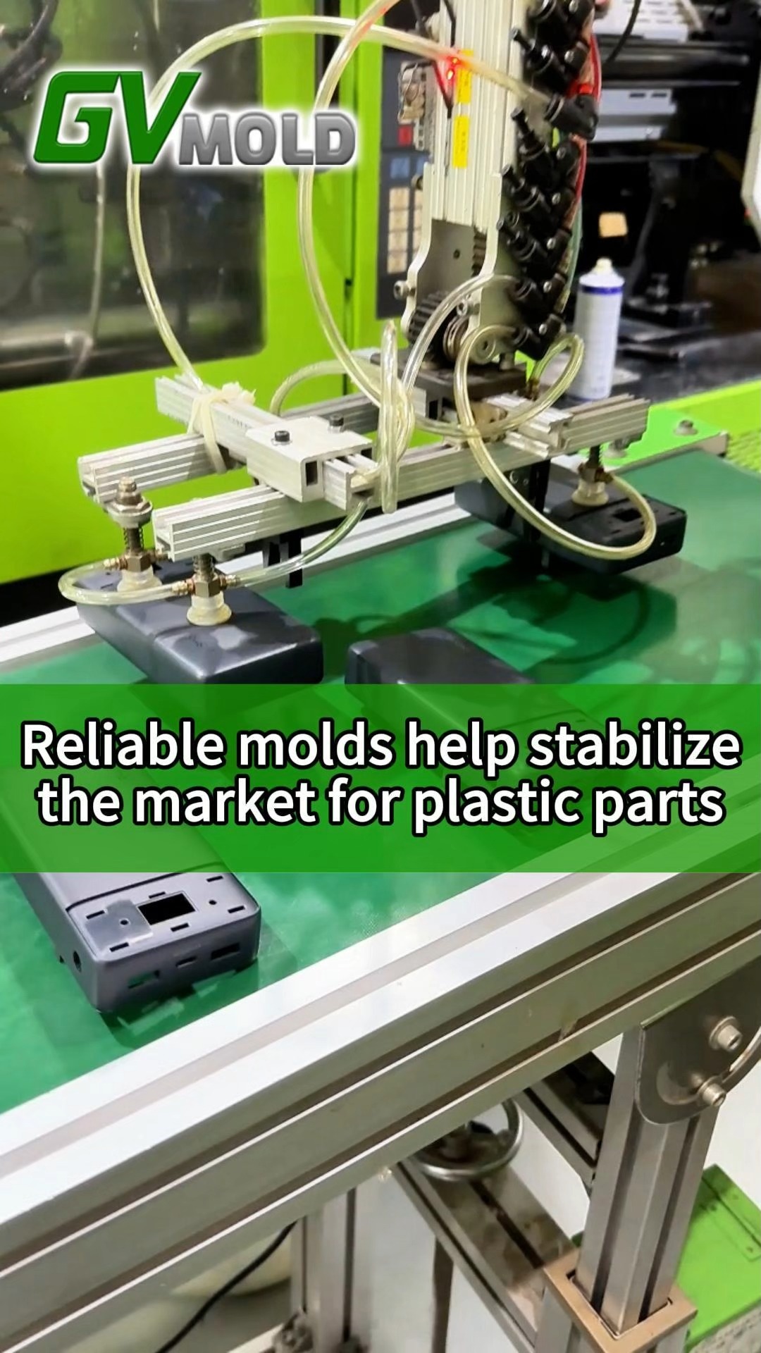 Reliable molds help stabilize the market for plastic parts