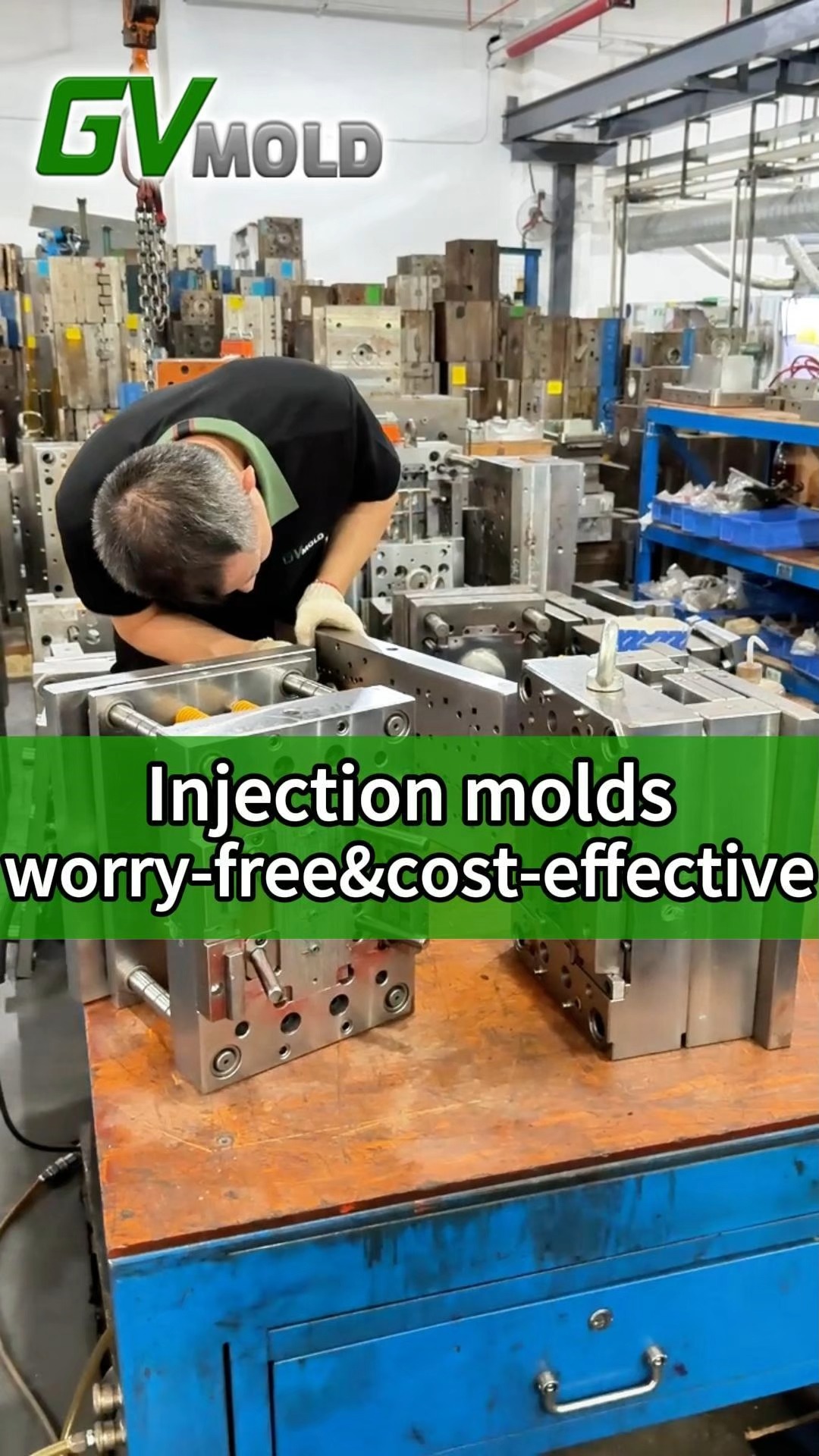 Injection molds worry-free & cost-effective