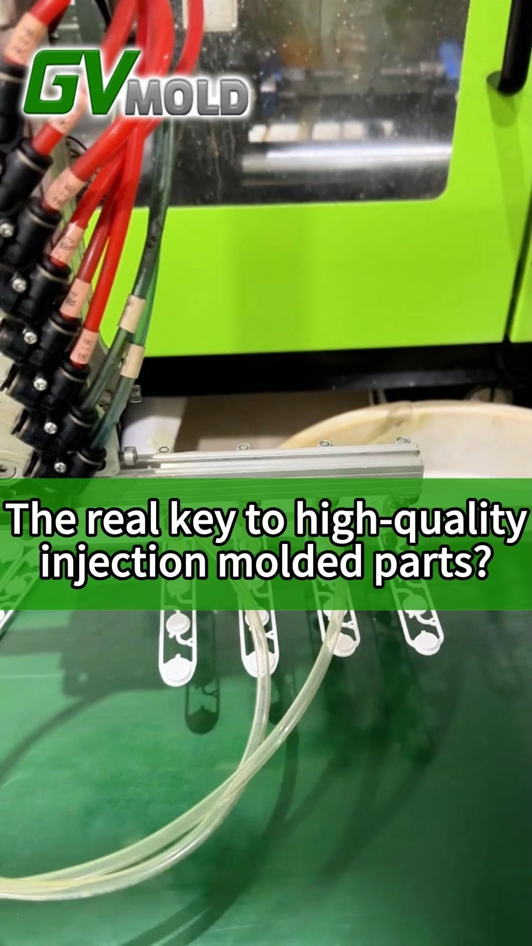 The real key to high-quality injection molded parts
