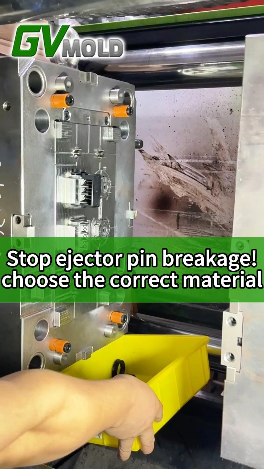 Ejector pins breaking or wearing easily?