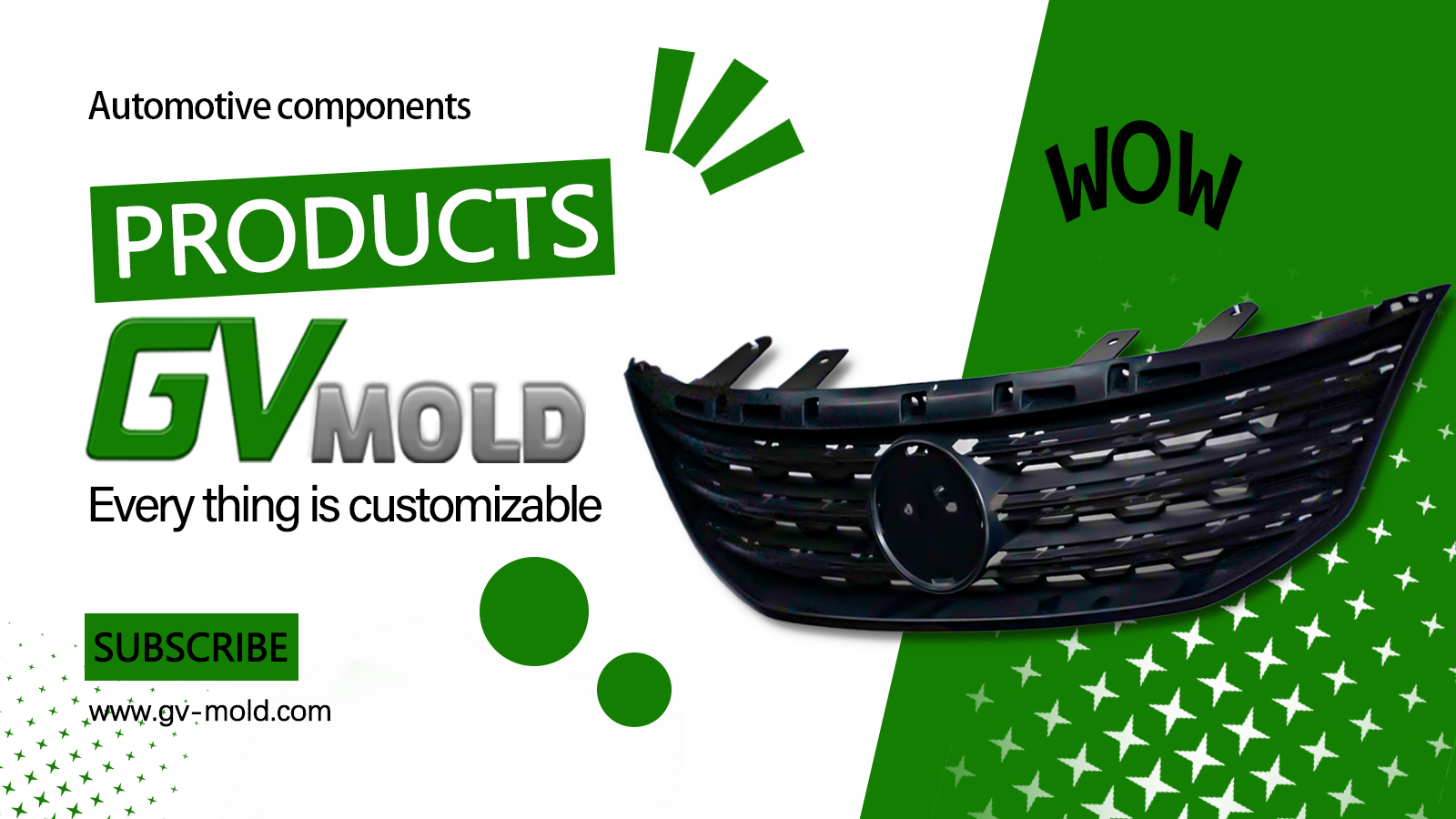 The latest produce case - Auto grille, which we custom for our client in the USA, and they loved it