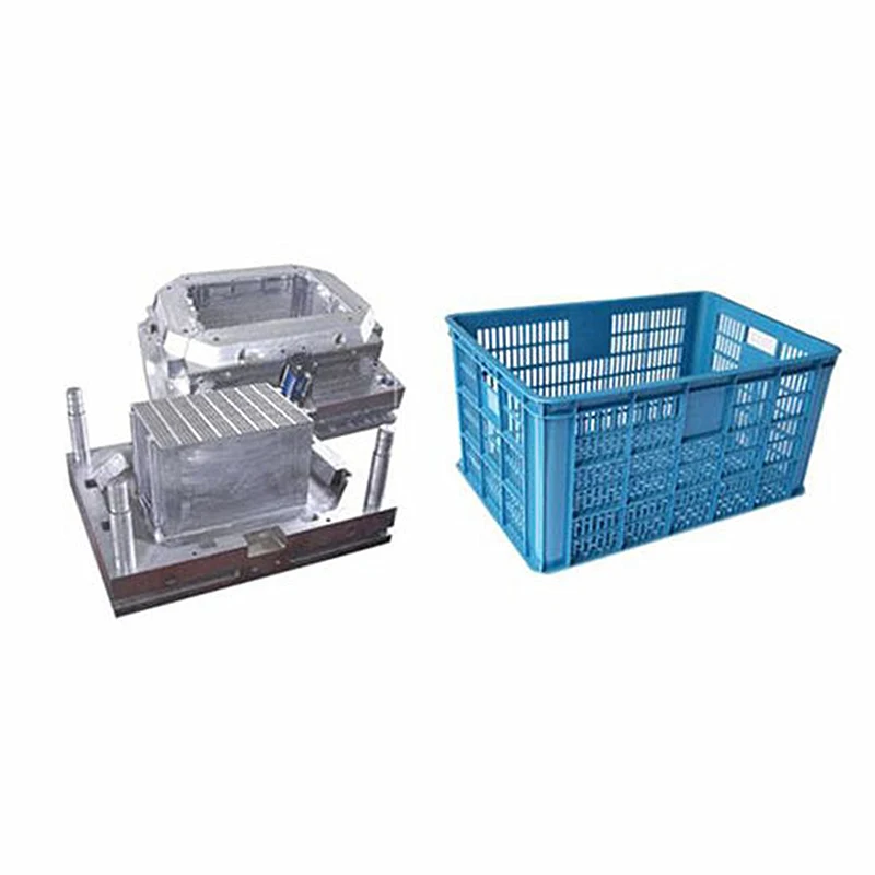 Moulage par injection plastique pour caisse de légumes 1